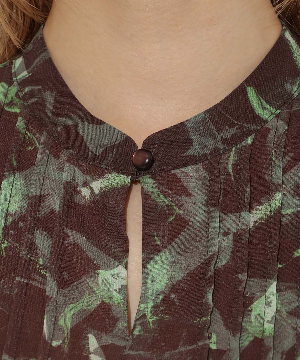 アンドクチュール「シフォンプリーツワンピース」|ワンピース|