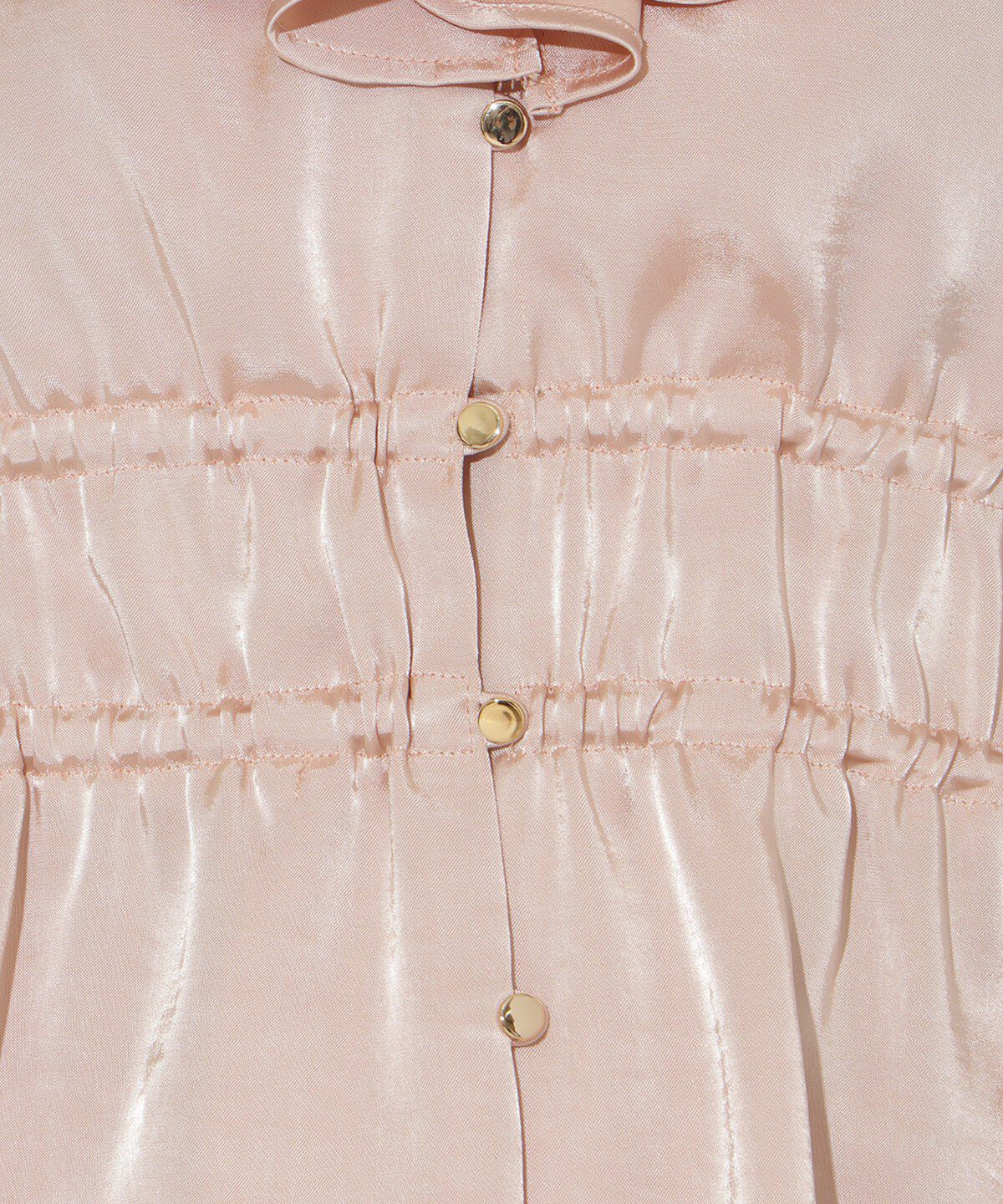 アンドクチュール「ウエストシャーリングブラウス」|シャツ・ブラウス|