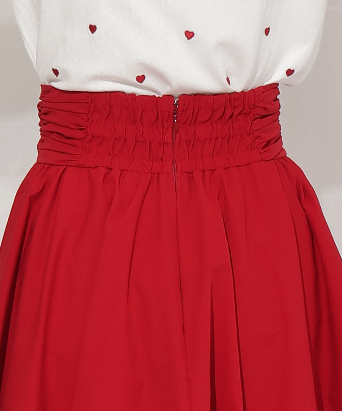 WILLSELECTION「ドロスト風リボンスカート」|フレア|