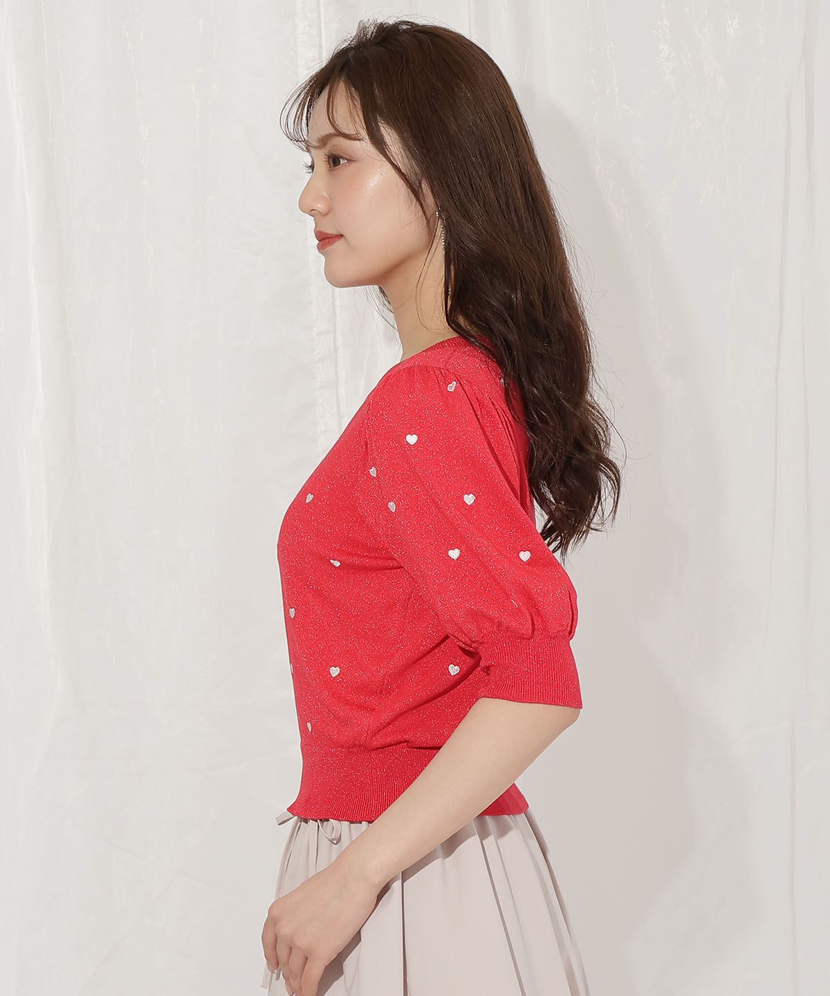 WILLSELECTION「バリエーションニット（ハート）」|ニット・セーター|