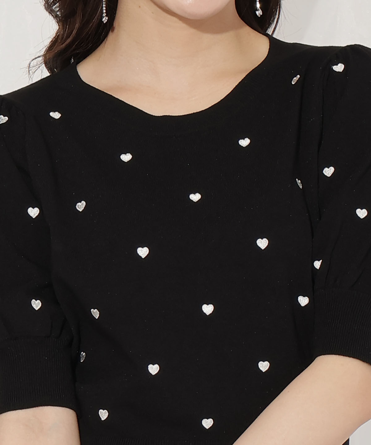 WILLSELECTION「バリエーションニット（ハート）」|ニット・セーター|