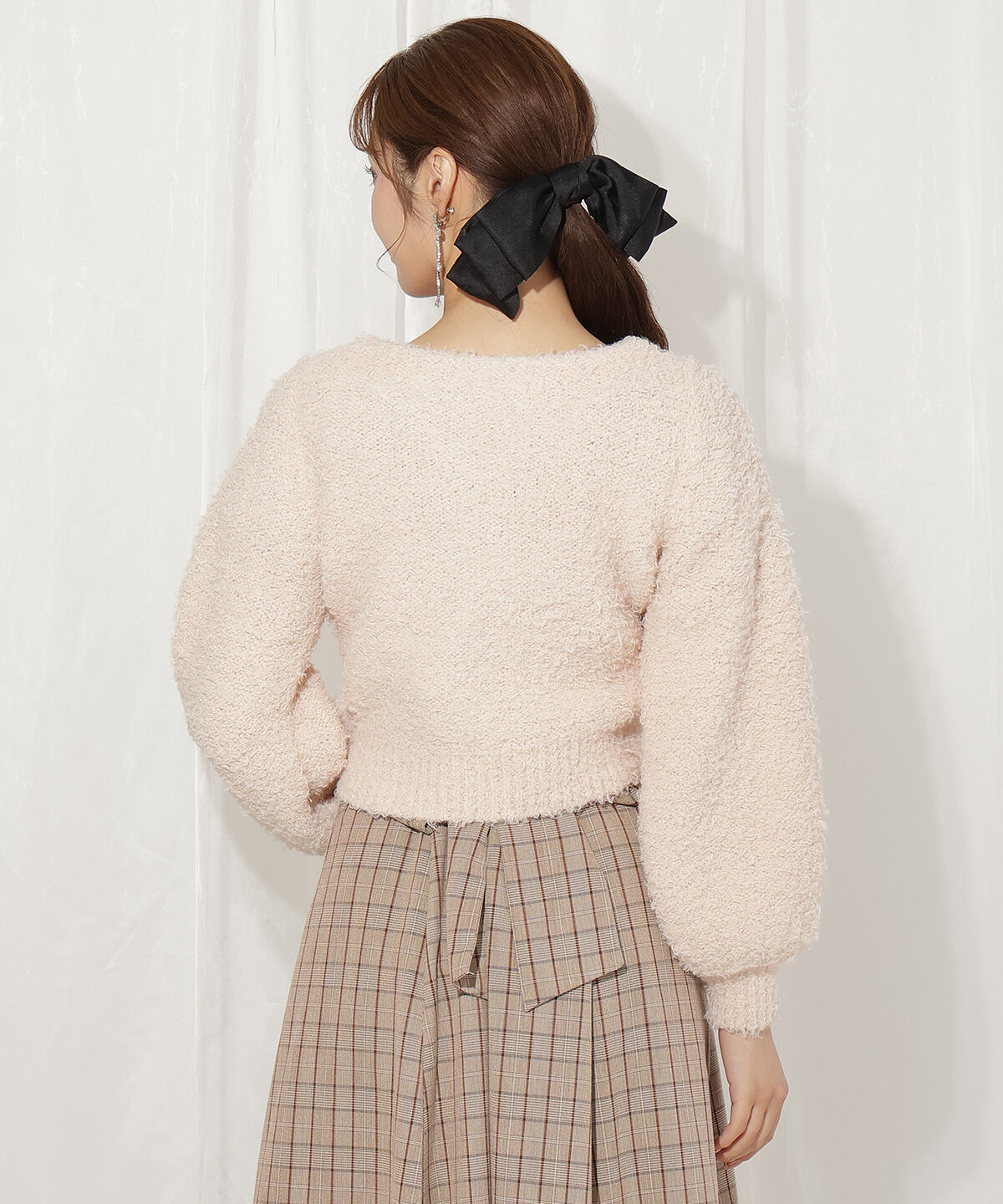 WILLSELECTION「テディヤーンニットカーディガン」|カーディガン|