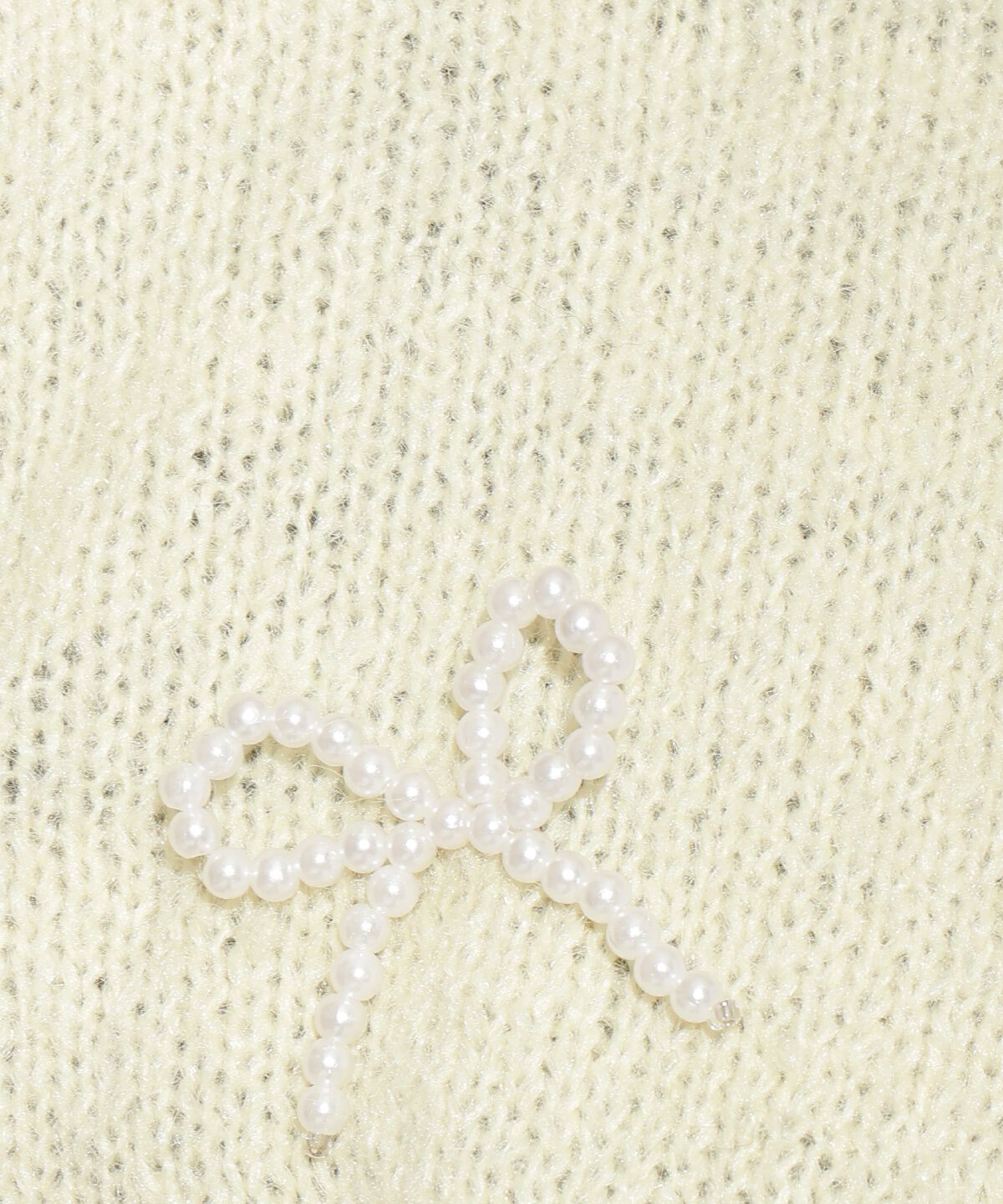 WILLSELECTION「リボンパーツ付きカーディガン」|カーディガン|