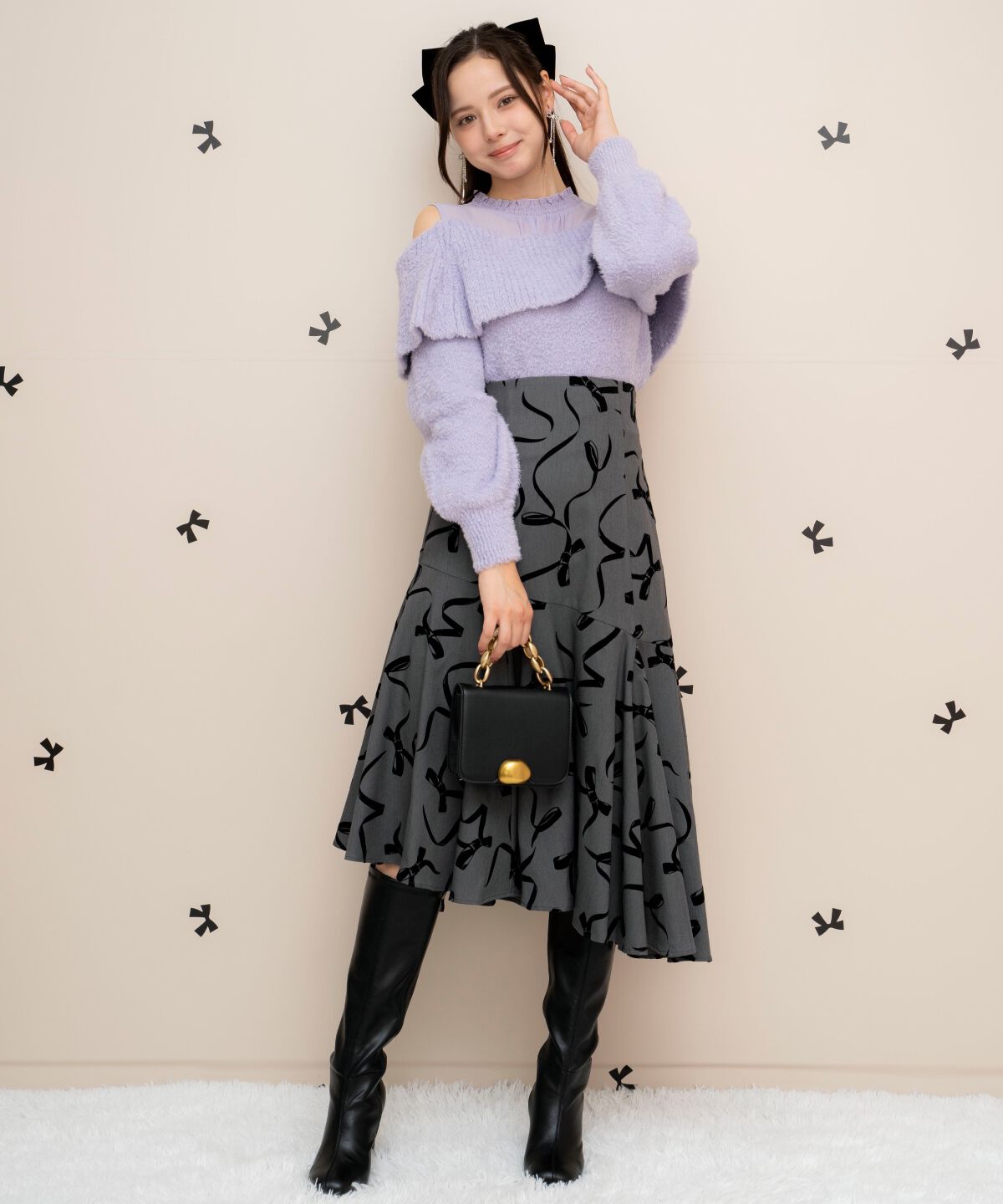 WILLSELECTION「プチテディヤーンプルオーバー」|ニット・セーター|