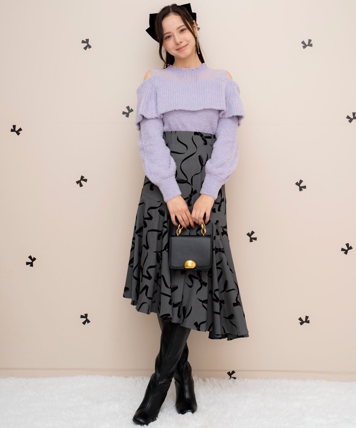 WILLSELECTION「プチテディヤーンプルオーバー」|ニット・セーター|