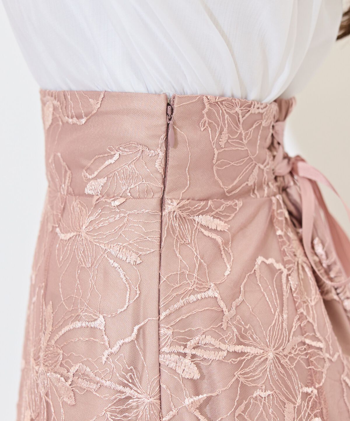 WILLSELECTION「フラワーチュールフレアスカート」|フレア|