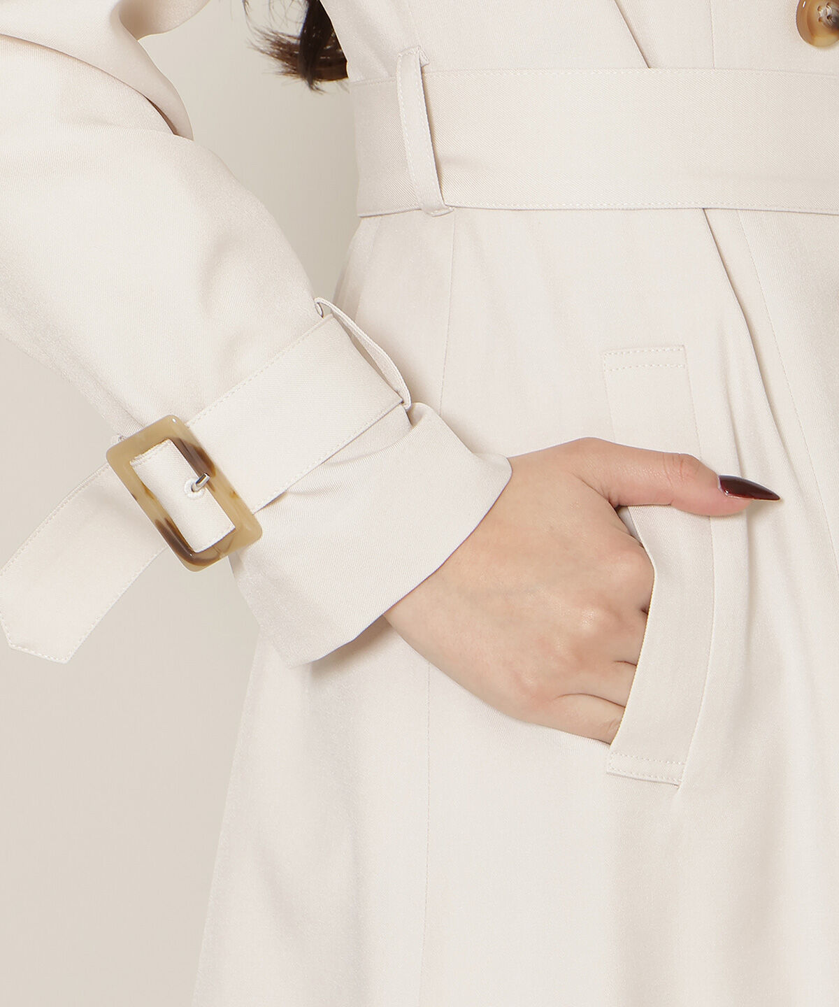 WILLSELECTION「オリジナルフレアトレンチコート」|トレンチコート|