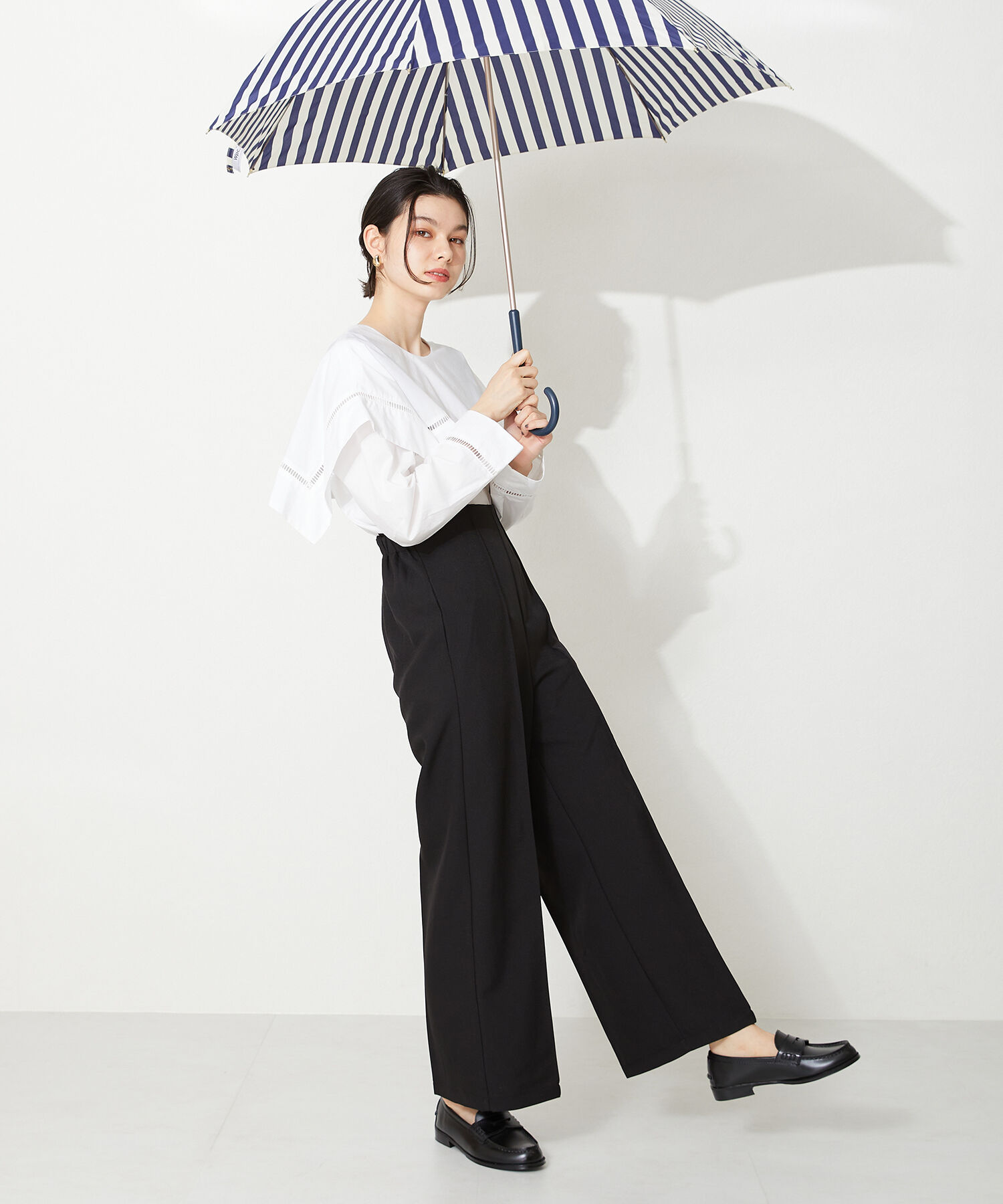 ORiental TRaffic「【防水】 レインローファー /R-1020 レインシューズ ローファー  晴雨兼用 通学 通勤」|パンプス|