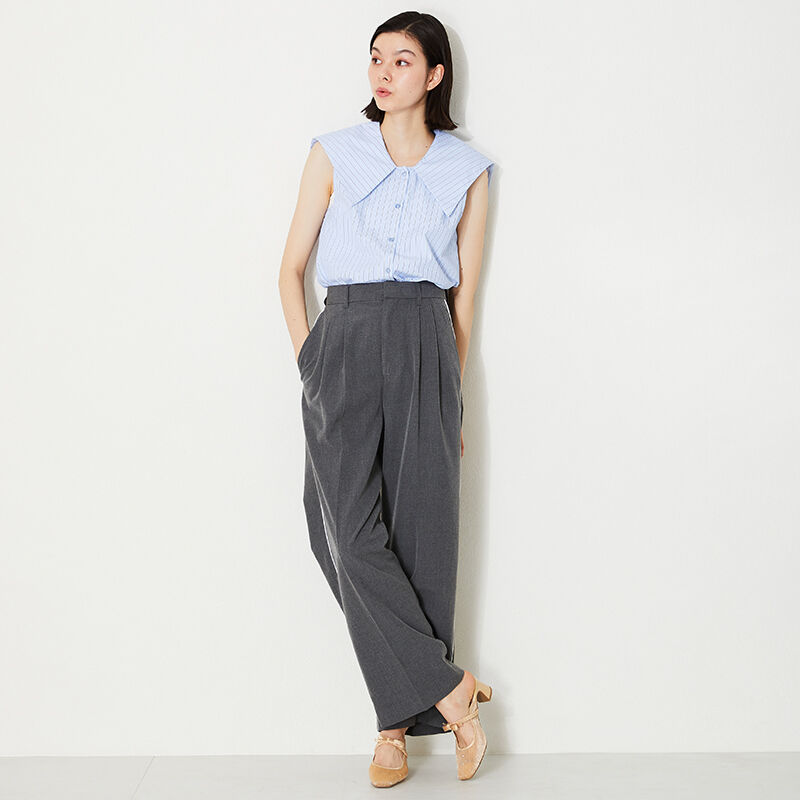 ORiental TRaffic「ラインストーンチュールミュール/41126」|パンプス|