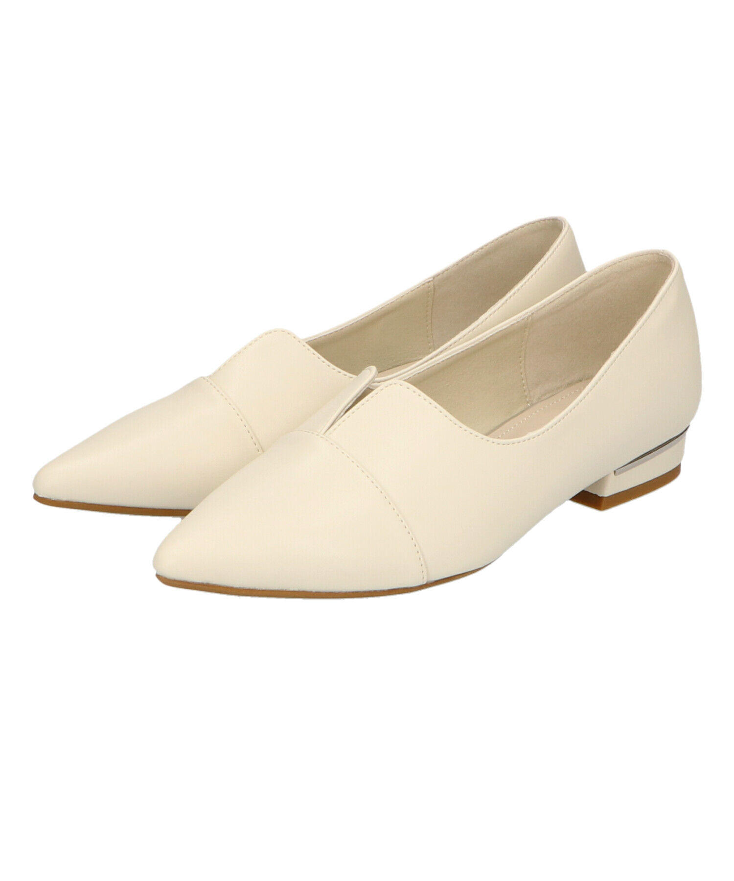 ORiental TRaffic「【WEB限定】メタリックライン フラット パンプス /45303 スリットパンプス 通勤靴」|パンプス|