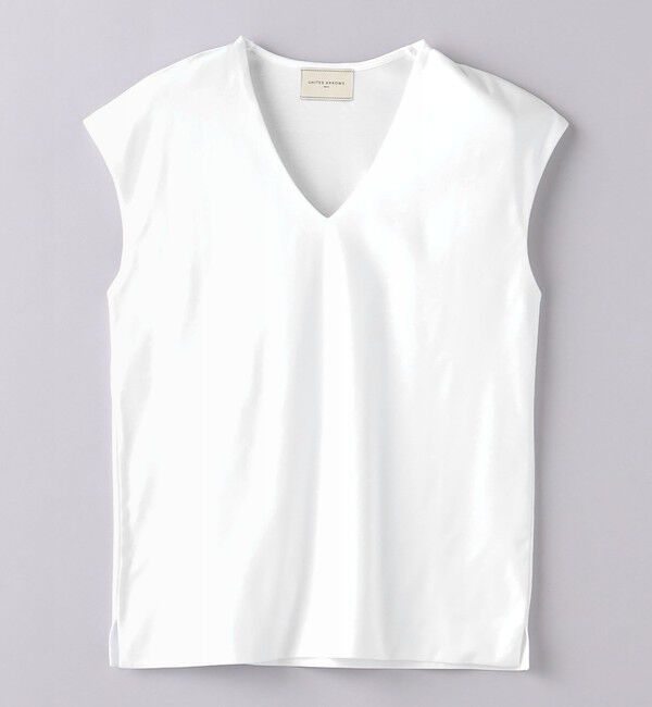 UNITED ARROWS「UBCB C DOUBLE Vネック Tシャツ 2」|Tシャツ・カットソー|