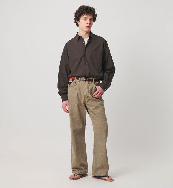 UNITED ARROWS「カリビアーナミルズ ポプリン レギュラーカラーシャツ」|シャツ・ブラウス|