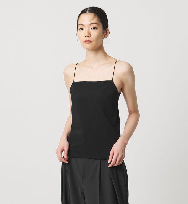 AEWEN MATOPH「＜AEWEN MATOPH＞バックラインスクエアキャミソール」|キャミソール|BLACK