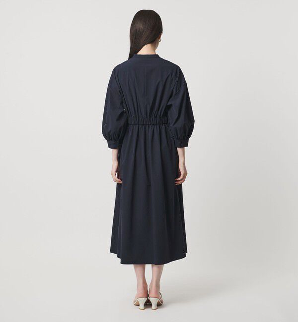 UNITED ARROWS「メロー フリル ワンピース ‐防しわ 吸水速乾 UVカット 遮熱性 接触冷感 ウォッシャブル‐」|ワンピース|