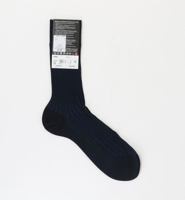 UNITED ARROWS「＜FALKE＞SHADOW SOCKS/ソックス」|ソックス|NAVY