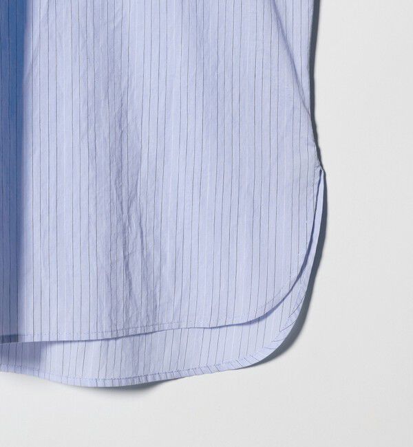 UNITED ARROWS「スキッパー プルオーバー 8分袖 シャツ」|シャツ・ブラウス|