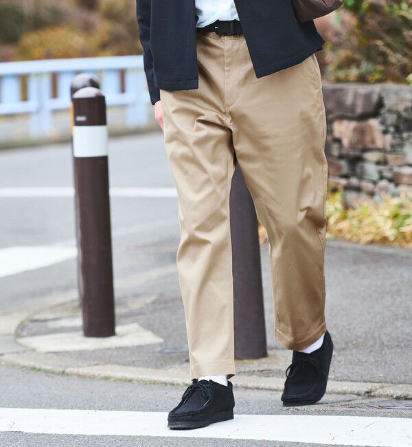 UNITED ARROWS green label relaxing「【別注/WEB限定】＜3/2 WORKS＞GLR チノパンツ -ストレッチ-」|チノ|BEIGE