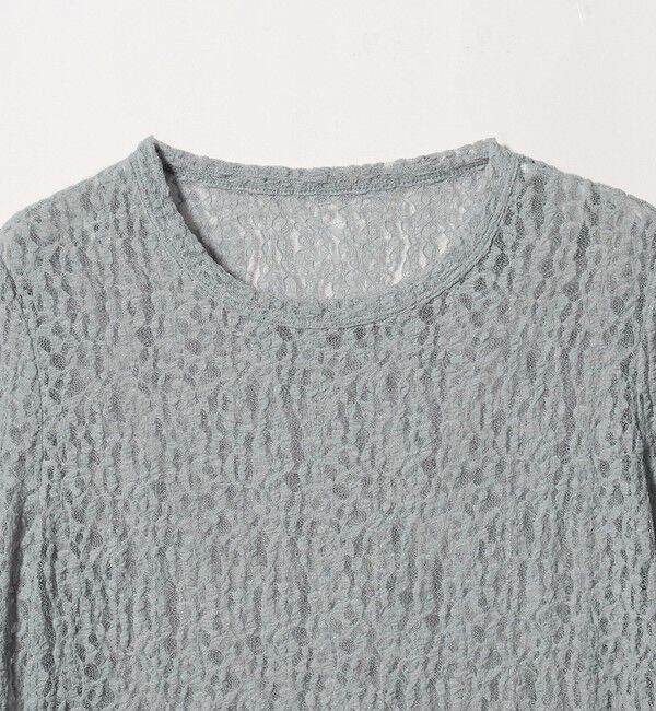 UNITED ARROWS green label relaxing「【WEB限定】＜at ease＞レース プルオーバー カットソー」|Tシャツ・カットソー|