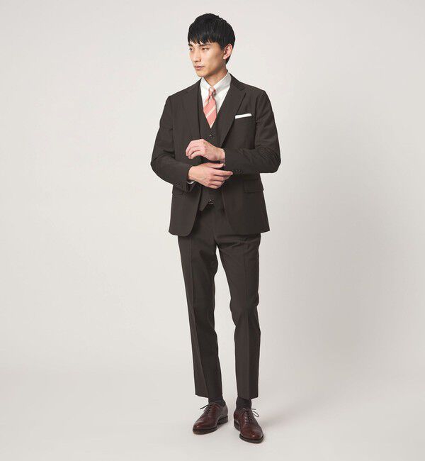 UNITED ARROWS green label relaxing「コットン ソリッド タブカラー ドレスシャツ -イージーアイロン-」|シャツ・ブラウス|