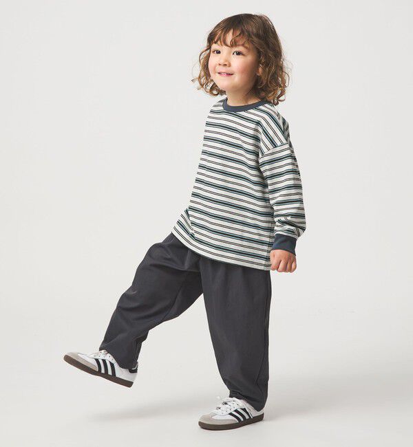 UNITED ARROWS green label relaxing「マルチボーダー Tシャツ / キッズ  100cm-160cm」|Tシャツ・カットソー|