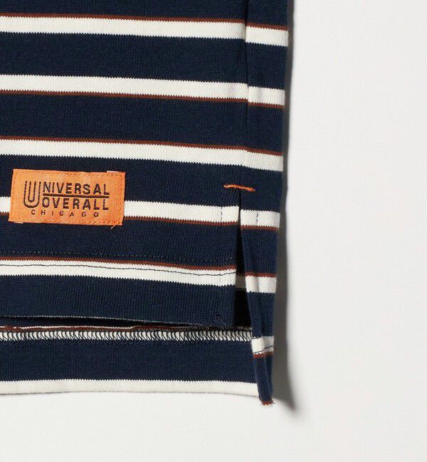 UNITED ARROWS green label relaxing「【別注】＜UNIVERSAL OVERALL＞ボーダー ロングスリーブ / キッズ  140cm-160cm」|Tシャツ・カットソー|
