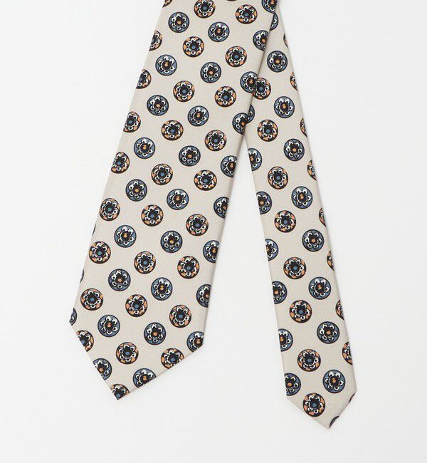 UNITED ARROWS green label relaxing「＜Luisa Esposito＞8.0cm スタンプ コモン4 ネクタイ」|ネクタイ・蝶ネクタイ|