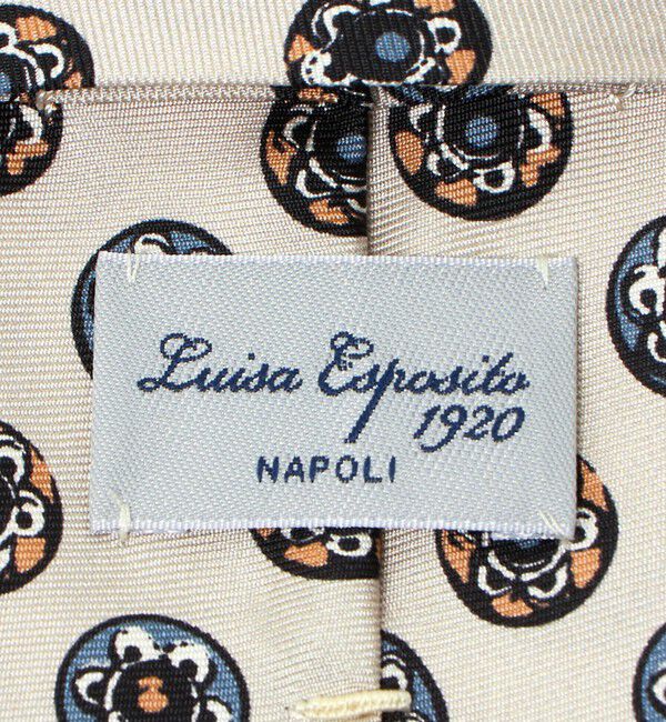 UNITED ARROWS green label relaxing「＜Luisa Esposito＞8.0cm スタンプ コモン4 ネクタイ」|ネクタイ・蝶ネクタイ|