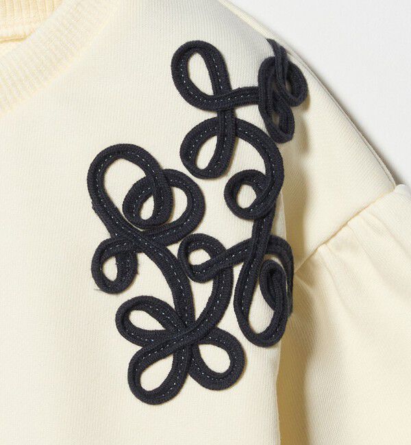 UNITED ARROWS green label relaxing「裏毛 コードシシュウ プルオーバー / スウェット / トレーナー / キッズ  100cm-130cm」|スウェット・ジャージ|