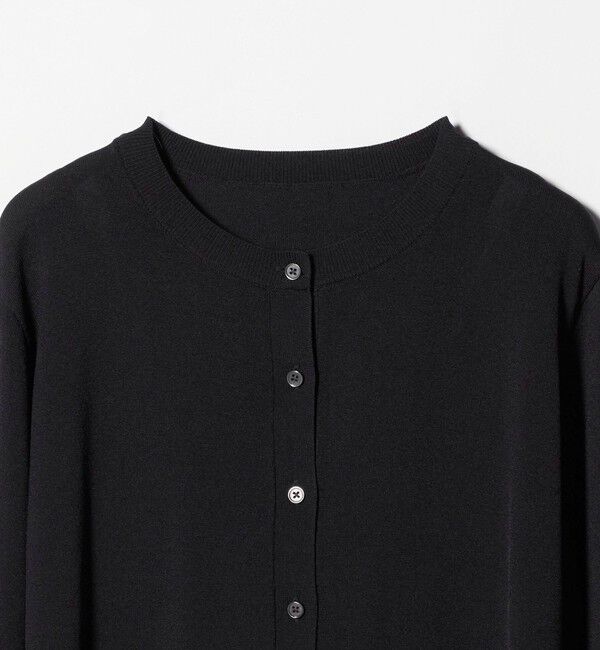 UNITED ARROWS green label relaxing「裾レース ドッキング ニット カーディガン」|カーディガン|