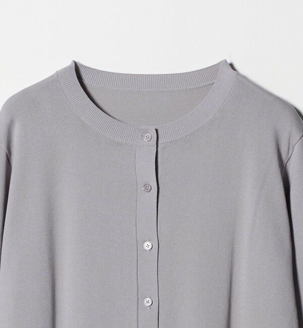 UNITED ARROWS green label relaxing「裾レース ドッキング ニット カーディガン」|カーディガン|