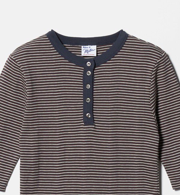 UNITED ARROWS green label relaxing「＜Robert P. Miller＞ヘンリーネック 5分袖 プルオーバー カットソー」|Tシャツ・カットソー|