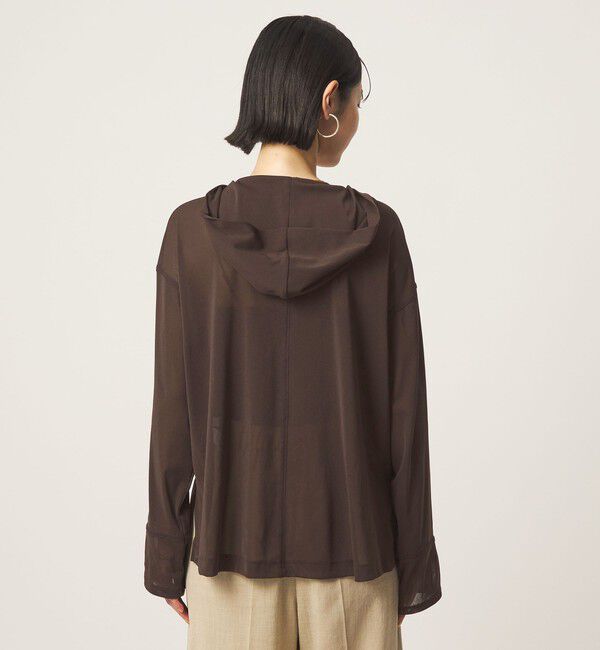 UNITED ARROWS green label relaxing「シアー フーディー プルオーバー カットソー」|Tシャツ・カットソー|