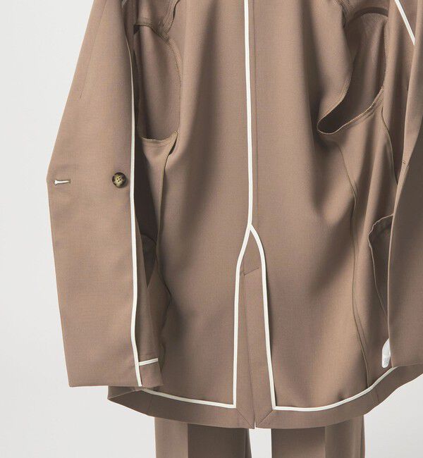 UNITED ARROWS green label relaxing「エアシカル ハーフスリーブ ジャケット  マシンウォッシャブル 接触冷感 通気性」|テーラードジャケット|