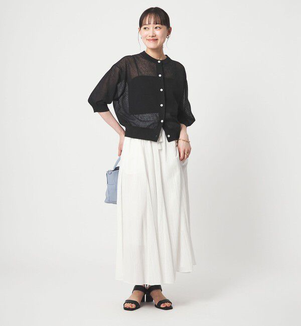 UNITED ARROWS green label relaxing「シアー カーディガン ニット ウォッシャブル」|カーディガン|