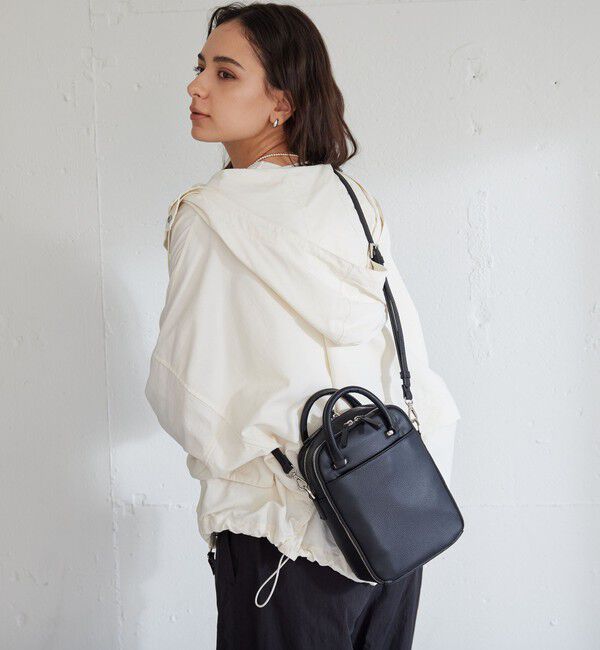 UNITED ARROWS green label relaxing「＜PARTE＞2WAY マルチポーチ型 ショルダーバッグ」|ショルダー・メッセンジャー|