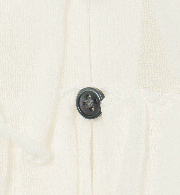 EMMEL REFINES「＜EMMEL REFINES＞EM ティアードフリル シアー カーディガン」|カーディガン|