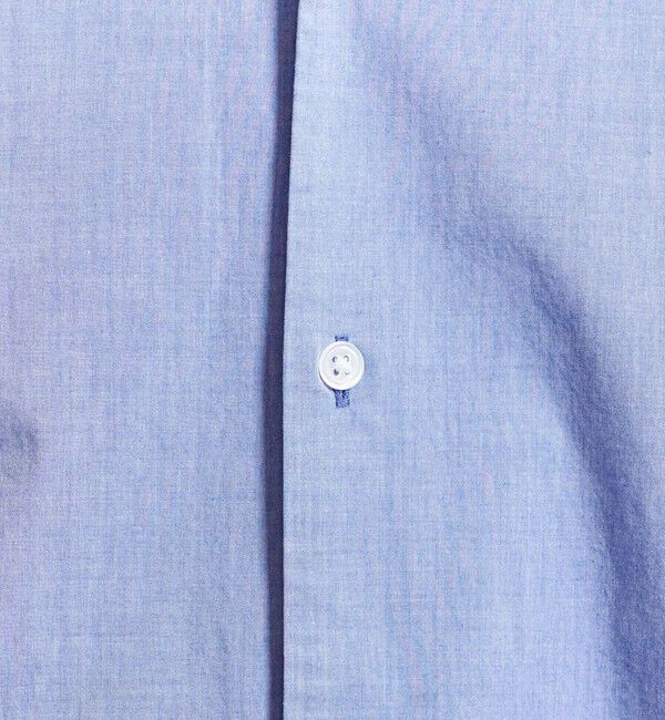 BEAUTY&YOUTH UNITED ARROWS「【WEB限定 WARDROBE SMART】コットン ワイドカラー スキッパー シャツ」|シャツ・ブラウス|