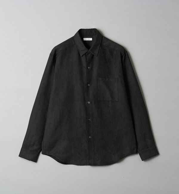 BEAUTY&YOUTH UNITED ARROWS「【WEB限定 WARDROBE SMART】スエードライク シャツ」|シャツ・ブラウス|