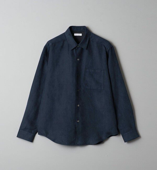 BEAUTY&YOUTH UNITED ARROWS「【WEB限定 WARDROBE SMART】スエードライク シャツ」|シャツ・ブラウス|