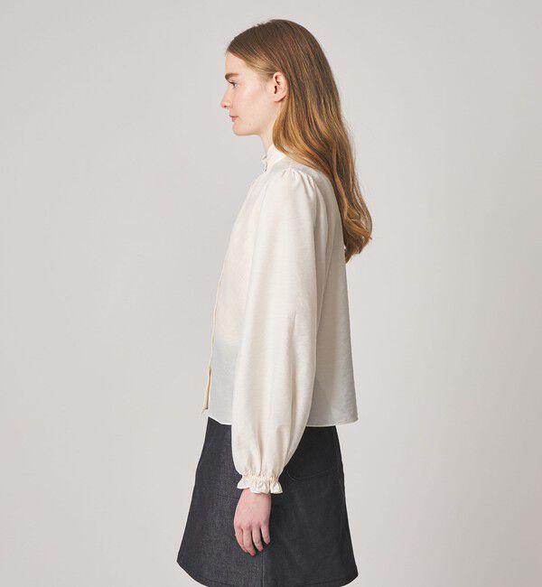 STEVEN ALAN「＜Steven Alan＞フリル ブラウス」|シャツ・ブラウス|