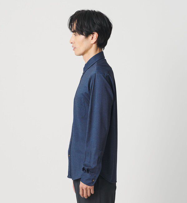 BEAUTY&YOUTH UNITED ARROWS「クイック ストレッチ シャンブレー ボタンダウン シャツ SLIM型 吸水速乾 」|シャツ・ブラウス|