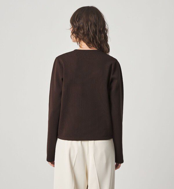 STEVEN ALAN「＜Steven Alan＞ミラノリブ ショートカーディガン」|カーディガン|