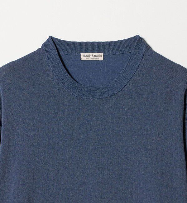 BEAUTY&YOUTH UNITED ARROWS「フュージョン カラー ロングスリーブ ニットT」|ニット・セーター|