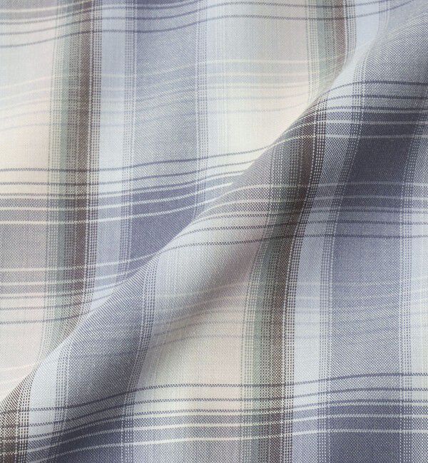 BEAUTY&YOUTH UNITED ARROWS「尾州 TW オンブレ チェック レギュラー シャツ GRANDE TAPERD型 ウォッシャブル MADE IN JAPAN」|シャツ・ブラウス|