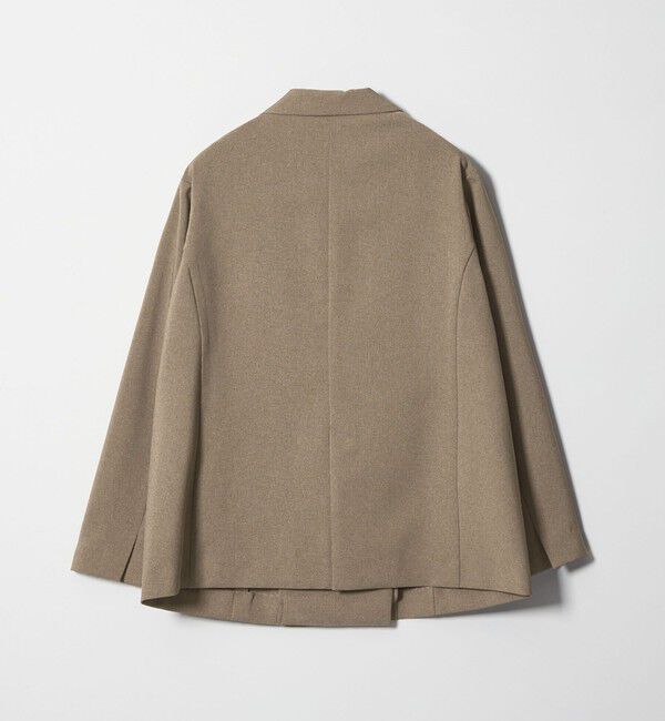BEAUTY&YOUTH UNITED ARROWS「【WEB限定 Wardrobe DAILY MINIMAL】メランジ ダブルジャケット ウォッシャブル」|テーラードジャケット|
