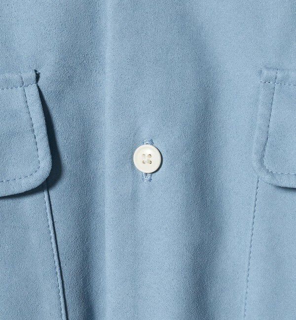 California General Store「＜CGS.＞スエードライク オープンカラーシャツ」|シャツ・ブラウス|