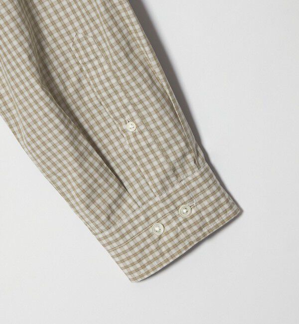 STEVEN ALAN「＜Steven Alan＞ 60 コンパクトヤーン チェック レギュラーカラー シャツ NARROW」|シャツ・ブラウス|