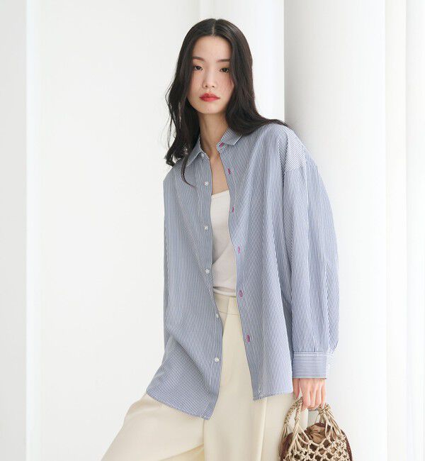 BEAUTY&YOUTH UNITED ARROWS「【WEB限定】ストライプ レギュラーシャツ」|シャツ・ブラウス|