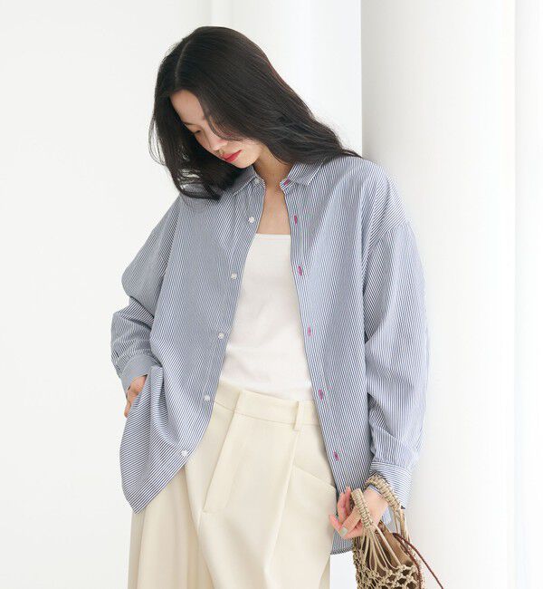 BEAUTY&YOUTH UNITED ARROWS「【WEB限定】ストライプ レギュラーシャツ」|シャツ・ブラウス|