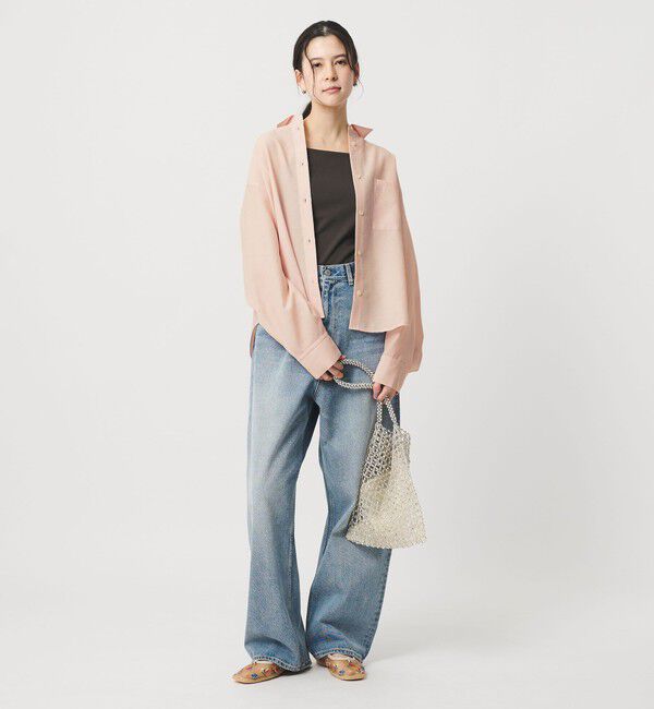 BEAUTY&YOUTH UNITED ARROWS「シアー バックタック シャツ 吸水速乾」|シャツ・ブラウス|